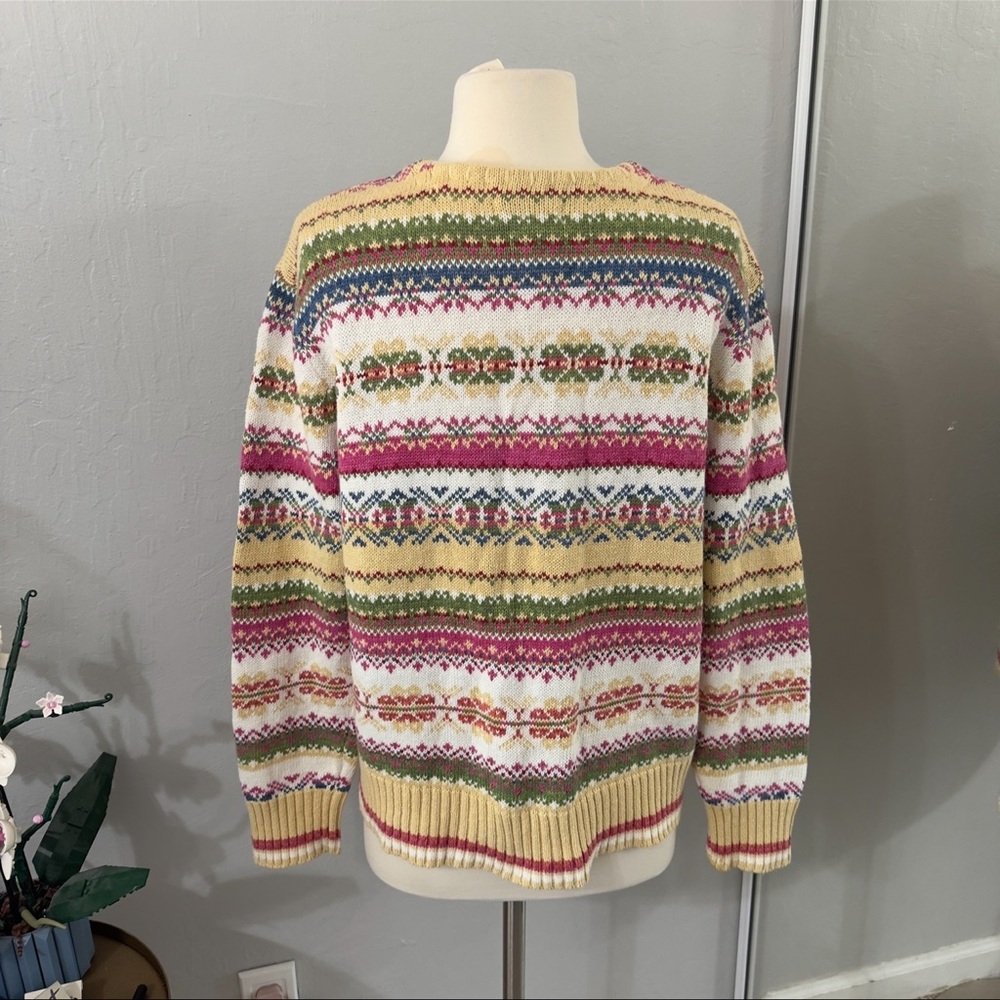 Adorable Vintage Button Down Sweater - Picture 4 of 9